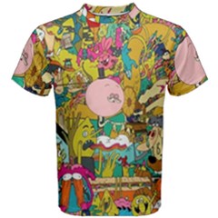 Cartoon Wallpapers Men s Cotton Tee