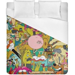 Cartoon Wallpapers Duvet Cover (california King Size)