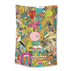 Cartoon Wallpapers Small Tapestry by Jancukart