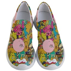 Cartoon Wallpapers Women s Lightweight Slip Ons