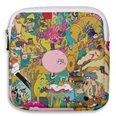 Cartoon Wallpapers Mini Square Pouch by Jancukart