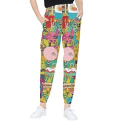 Cartoon Wallpapers Tapered Pants