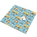 Buses-cartoon-pattern-vector Wooden Puzzle Square View2