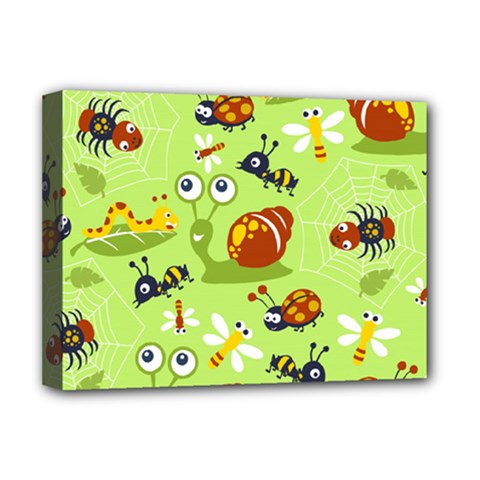 Little-animals-cartoon Deluxe Canvas 16  X 12  (stretched) 