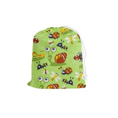 Little-animals-cartoon Drawstring Pouch (medium)