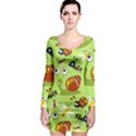 Little-animals-cartoon Long Sleeve Bodycon Dress View1