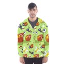 Little-animals-cartoon Men s Hooded Windbreaker View1