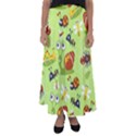 Little-animals-cartoon Flared Maxi Skirt View1