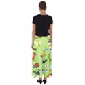 Little-animals-cartoon Flared Maxi Skirt View2