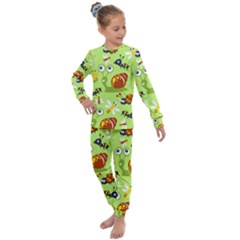 Little-animals-cartoon Kids  Long Sleeve Set 