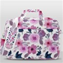 Purple-flower-butterfly-with-watercolor-seamless-pattern MacBook Pro Shoulder Laptop Bag (Large) View3