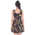 Golden-dragonfly-seamless-pattern-textile-design-wallpaper-wrapping-paper-scrapbooking Scoop Neck Skater Dress View2