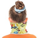 Seamless-pattern-vector-industrial-vehicle-cartoon Face Covering Bandana (Kids) View2