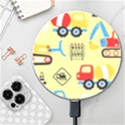 Seamless-pattern-vector-industrial-vehicle-cartoon Wireless Charger View1