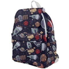 Hand-drawn-pattern-space-elements-collection Top Flap Backpack