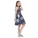 Hand-drawn-pattern-space-elements-collection Kids  Skater Dress View3