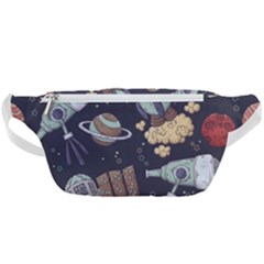 Hand-drawn-pattern-space-elements-collection Waist Bag 