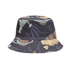 Hand-drawn-pattern-space-elements-collection Bucket Hat