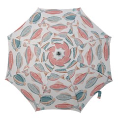 Hand-drawn-seamless-pattern-with-cute-fishes-doodle-style-pink-blue-colors Hook Handle Umbrellas (small)