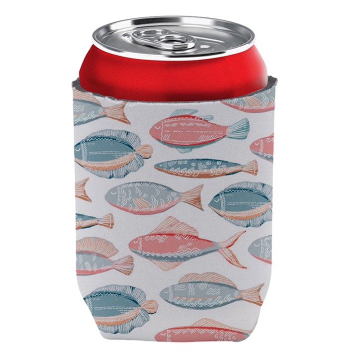 Hand-drawn-seamless-pattern-with-cute-fishes-doodle-style-pink-blue-colors Can Holder