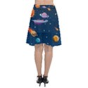 Background-template-with-bright-stars-dark-sky Chiffon Wrap Front Skirt View2