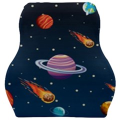 Background-template-with-bright-stars-dark-sky Car Seat Velour Cushion 