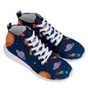 Background-template-with-bright-stars-dark-sky Men s Lightweight High Top Sneakers View3