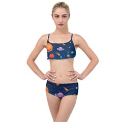 Background-template-with-bright-stars-dark-sky Layered Top Bikini Set