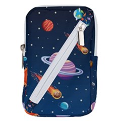 Background-template-with-bright-stars-dark-sky Belt Pouch Bag (small)