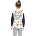 Vector-pattern-with-funny-animals-cartoon-summer-holiday-beach Kids  Hooded Puffer Vest View2