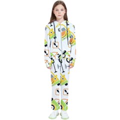 Seamless-pattern-vector-illustration-vehicles-cartoon Kids  Tracksuit