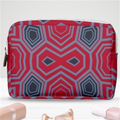 Abstract Pattern Geometric Backgrounds  Make Up Pouch (medium) by Eskimos