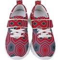 Abstract pattern geometric backgrounds  Kids  Velcro Strap Shoes View1