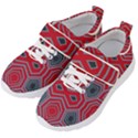 Abstract pattern geometric backgrounds  Kids  Velcro Strap Shoes View2