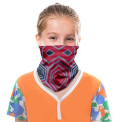 Abstract Pattern Geometric Backgrounds  Face Covering Bandana (kids) by Eskimos