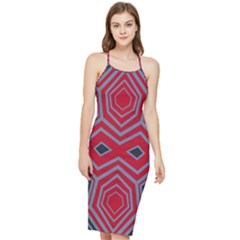 Abstract Pattern Geometric Backgrounds  Bodycon Cross Back Summer Dress by Eskimos