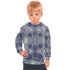 Abstract Pattern Geometric Backgrounds Kids  Hooded Pullover by Eskimos