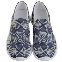 Abstract Pattern Geometric Backgrounds Men s Lightweight Slip Ons by Eskimos