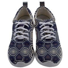 Abstract Pattern Geometric Backgrounds Mens Athletic Shoes by Eskimos