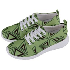 Abstract Pattern Geometric Backgrounds Men s Lightweight Sports Shoes by Eskimos