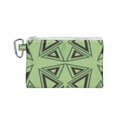 Abstract Pattern Geometric Backgrounds Canvas Cosmetic Bag (small) by Eskimos