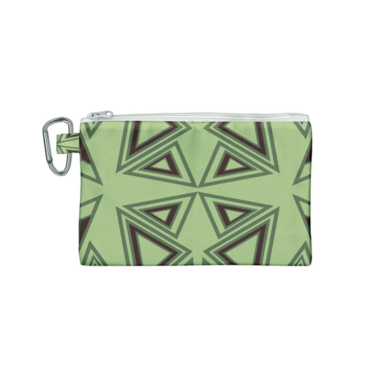 Abstract pattern geometric backgrounds Canvas Cosmetic Bag (Small)