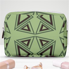 Abstract Pattern Geometric Backgrounds Make Up Pouch (medium) by Eskimos