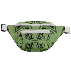 Abstract Pattern Geometric Backgrounds Fanny Pack by Eskimos