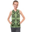 Abstract pattern geometric backgrounds Kids  Sleeveless Hoodie View1