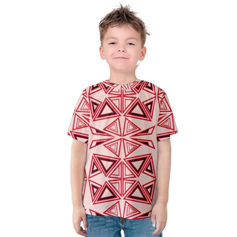 Abstract Pattern Geometric Backgrounds  Kids  Cotton Tee by Eskimos