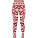 Abstract pattern geometric backgrounds  Classic Yoga Leggings View1