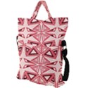 Abstract pattern geometric backgrounds  Fold Over Handle Tote Bag View2