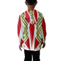 Abstract pattern geometric backgrounds Kids  Hooded Windbreaker View2