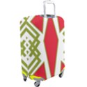 Abstract pattern geometric backgrounds Luggage Cover (Large) View2